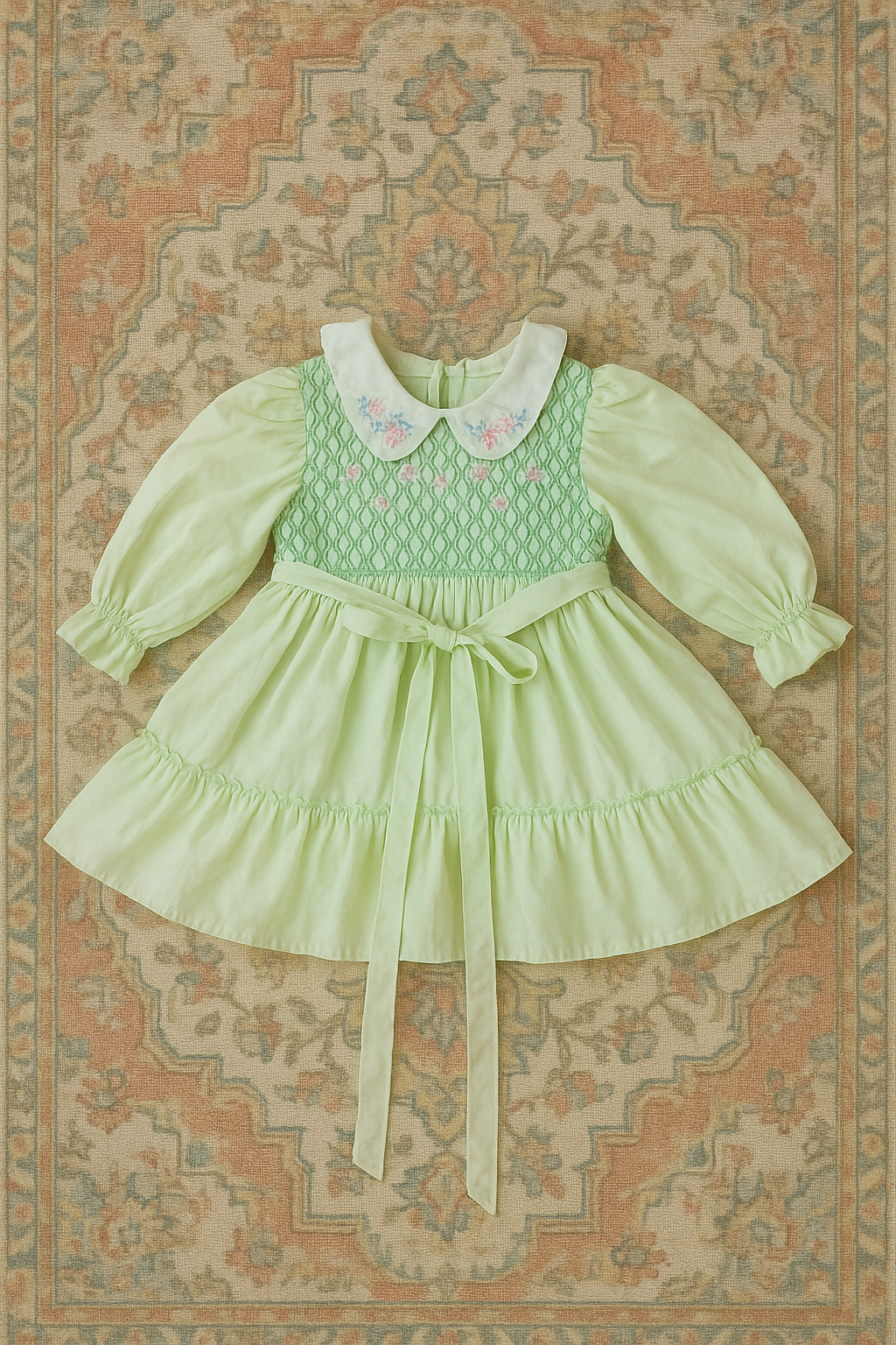 Fresh Mint Petal Dress
