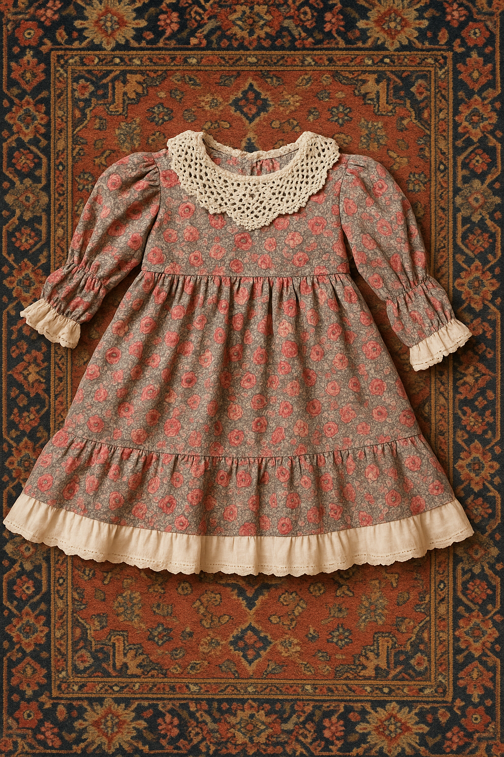 Long sleeve knitted sweater, ages 6months-18 months