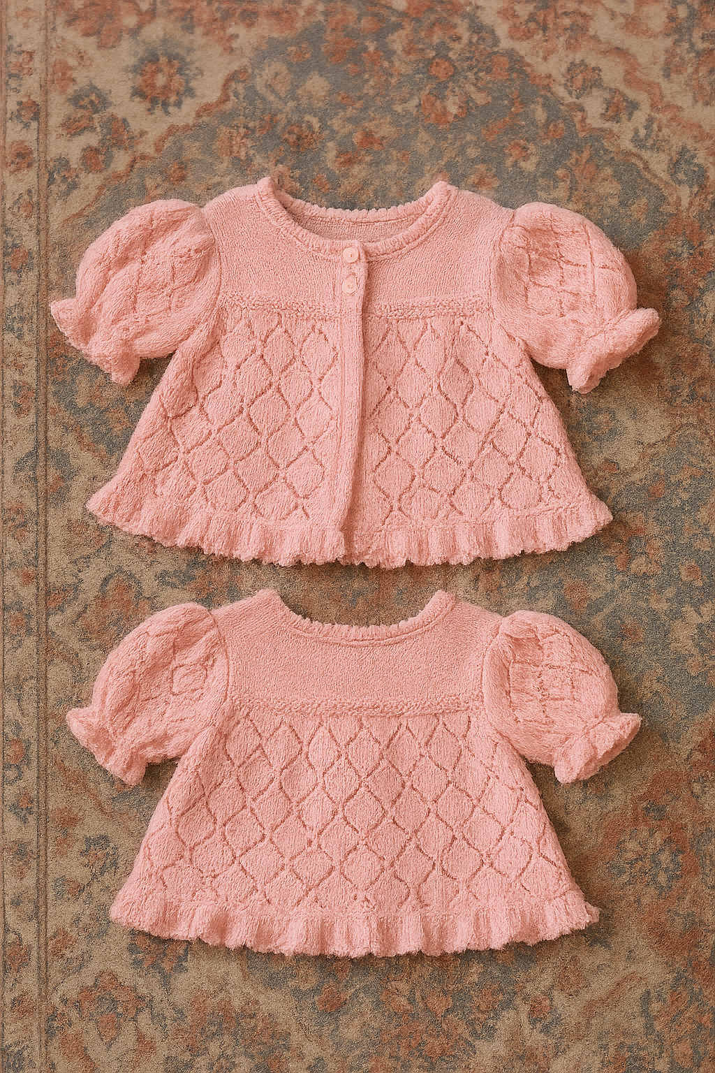 Long sleeve knitted sweater, ages 6months-18 months