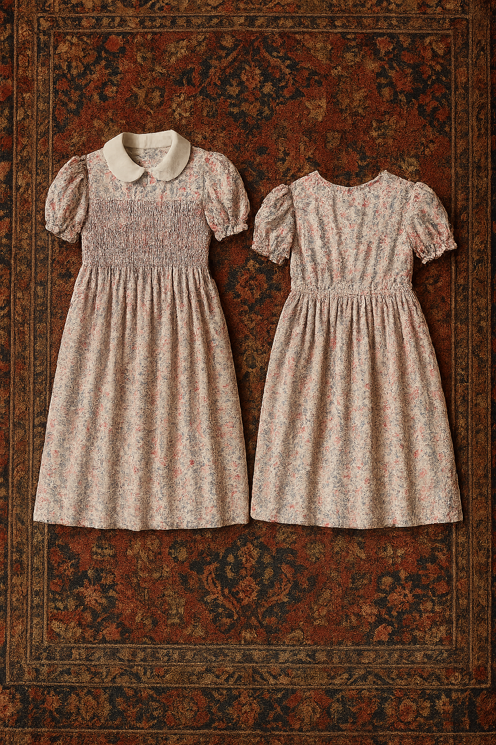 Blush Thistle Smocked Dress (4–7 Years)