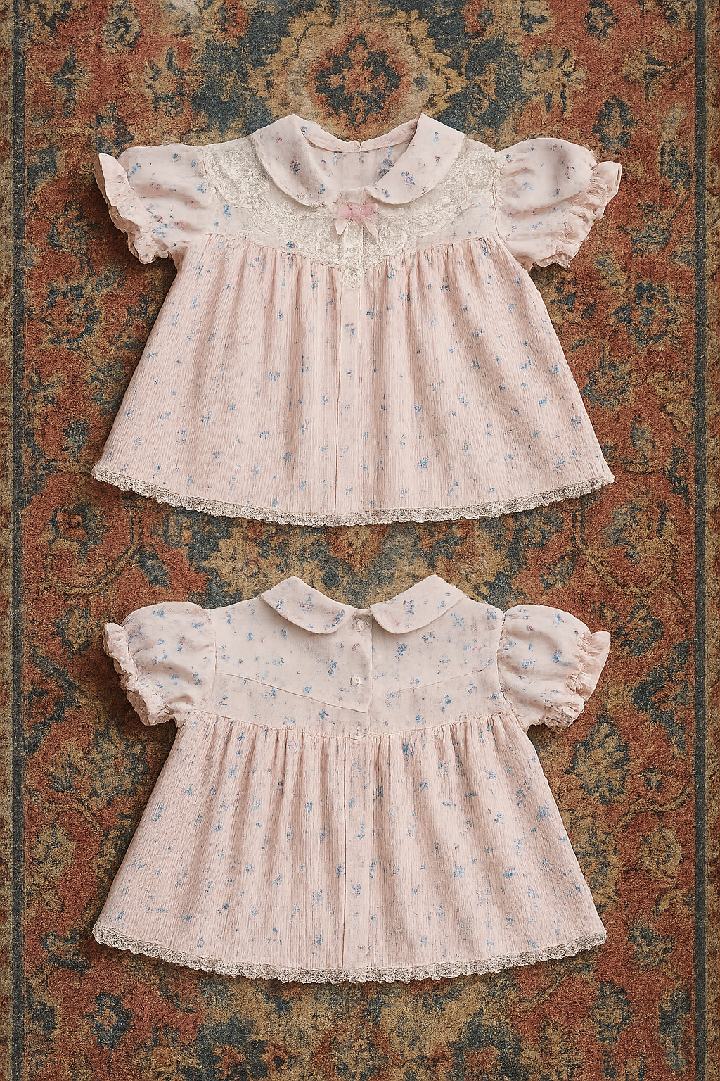 Pixie Floral Ruffle Gown