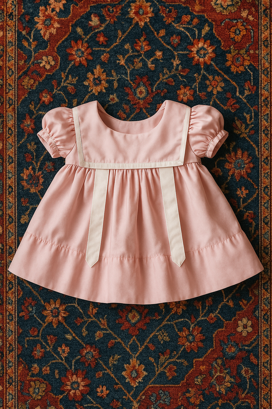 Blush Ribbon Daydream Dress – 0-6 Months