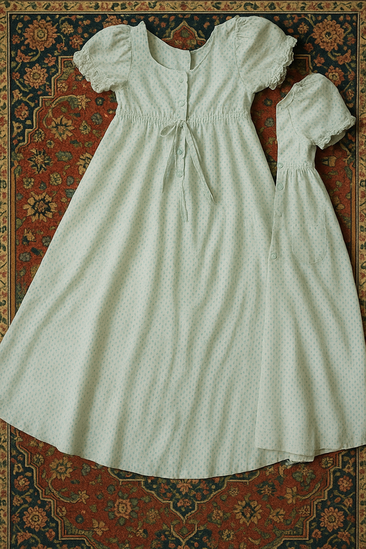 Mint Prairie Dress (4-7 Years)