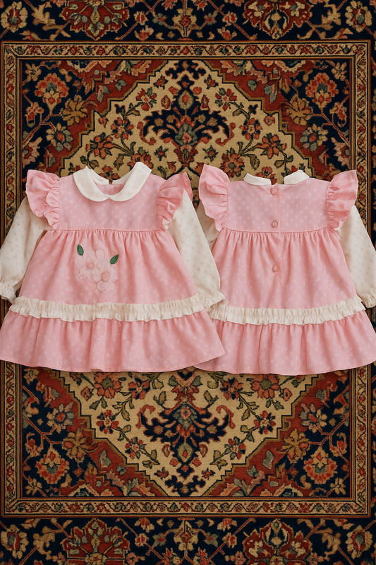 Pink Petal Pinafore (6-9 Months)