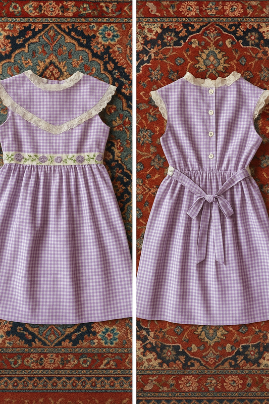 Lavender Meadow Dress (3-5 Years)