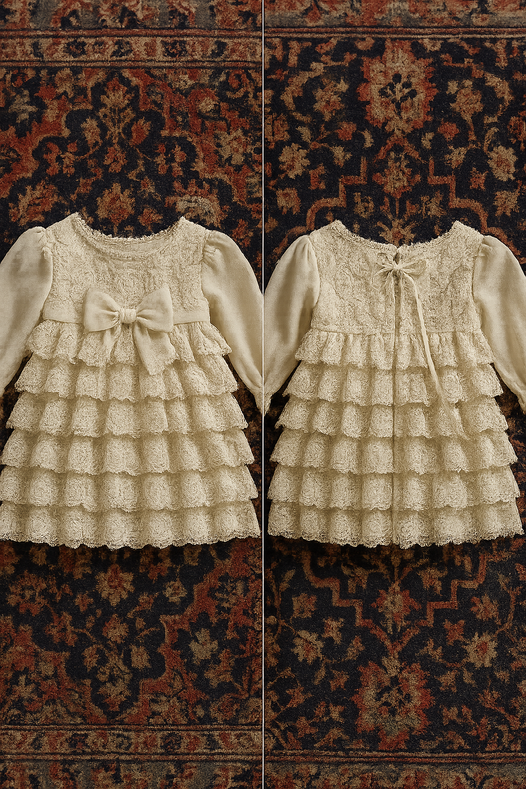 Long sleeve knitted sweater, ages 6months-18 months
