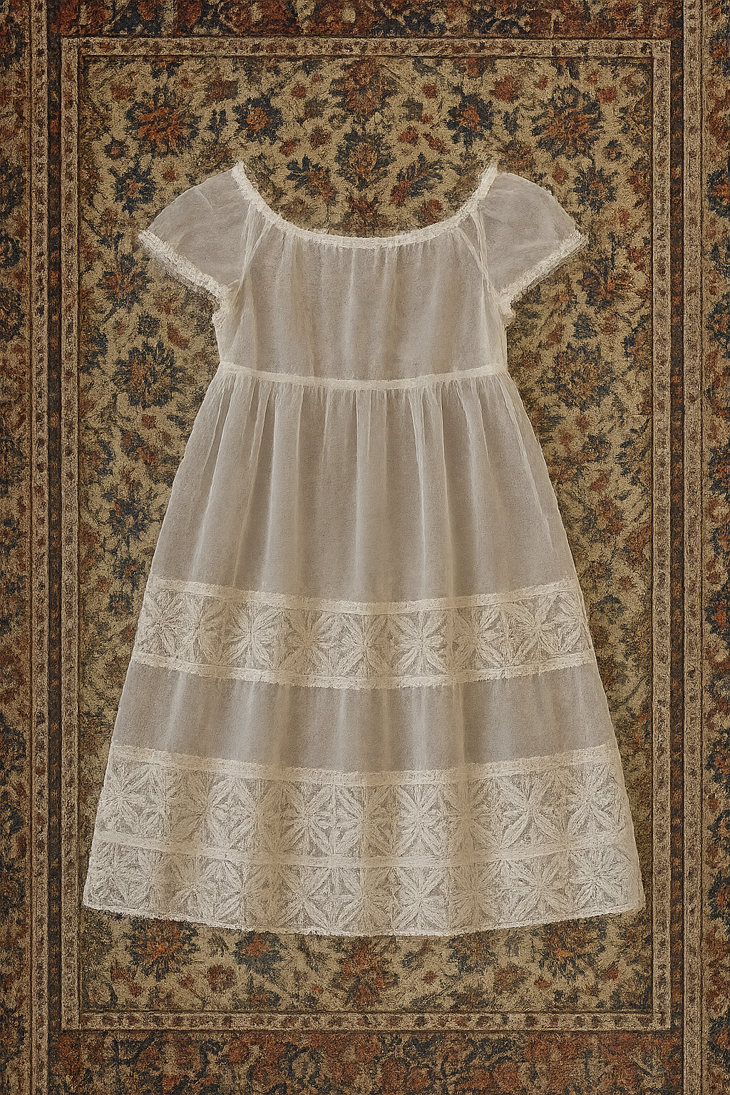 Celestial Sheer Layered Dress (4–7 Years)