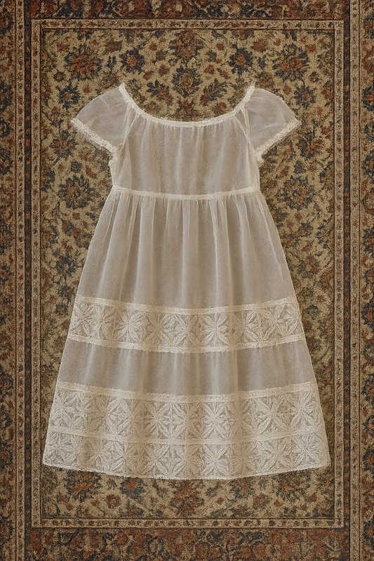 Celestial Sheer Layered Dress (4–7 Years)