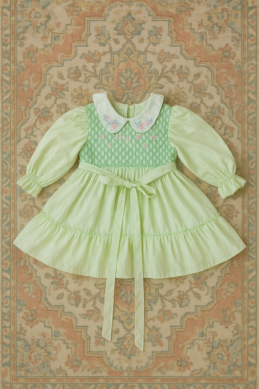 Fresh Mint Petal Dress