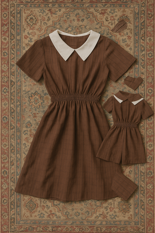 Cocoa Heritage Dress (4–7 Years)