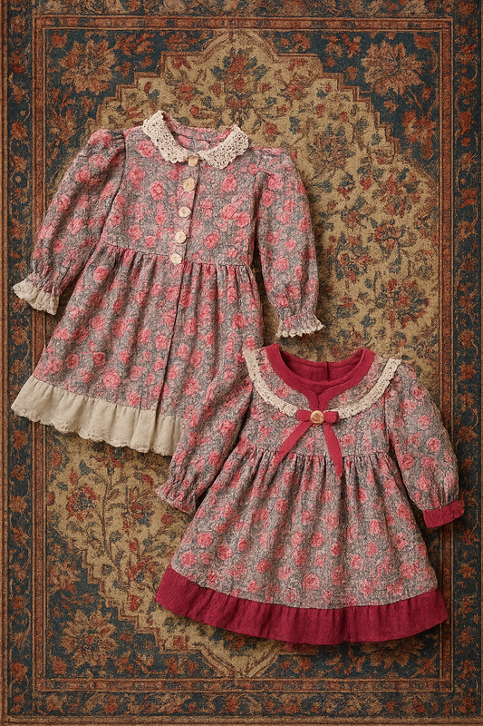 Berry Blossom Tiered Dress