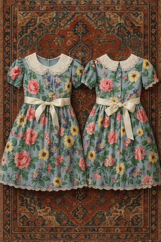 Smocked Spring Flower Dress