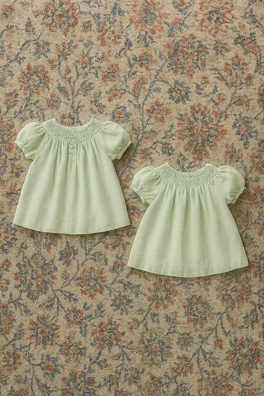 Sage Meadow Smocked Dress