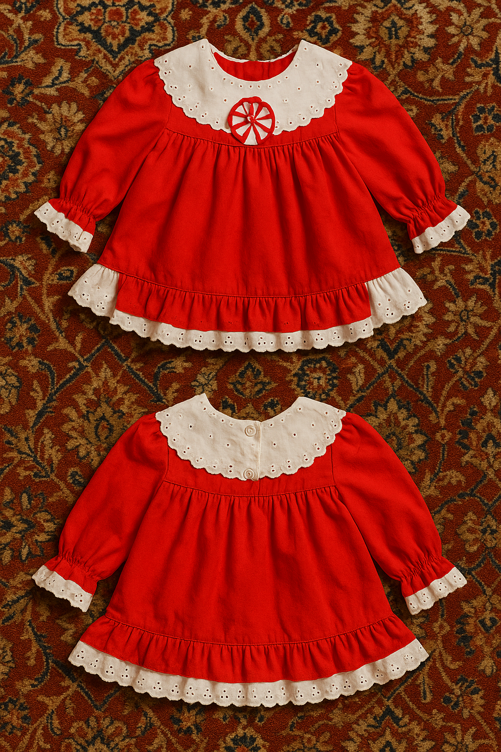 Long sleeve knitted sweater, ages 6months-18 months