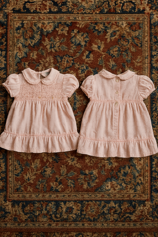 Rose Blush Smocked Dress