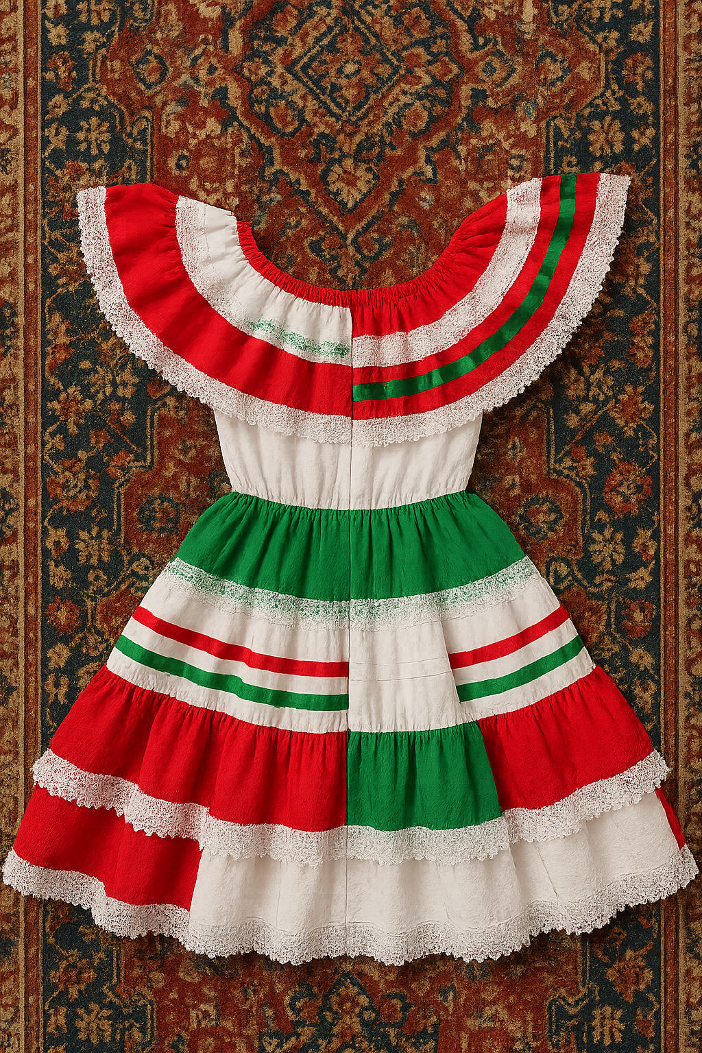 Fiesta Ruffle Dress (4–7 Years)