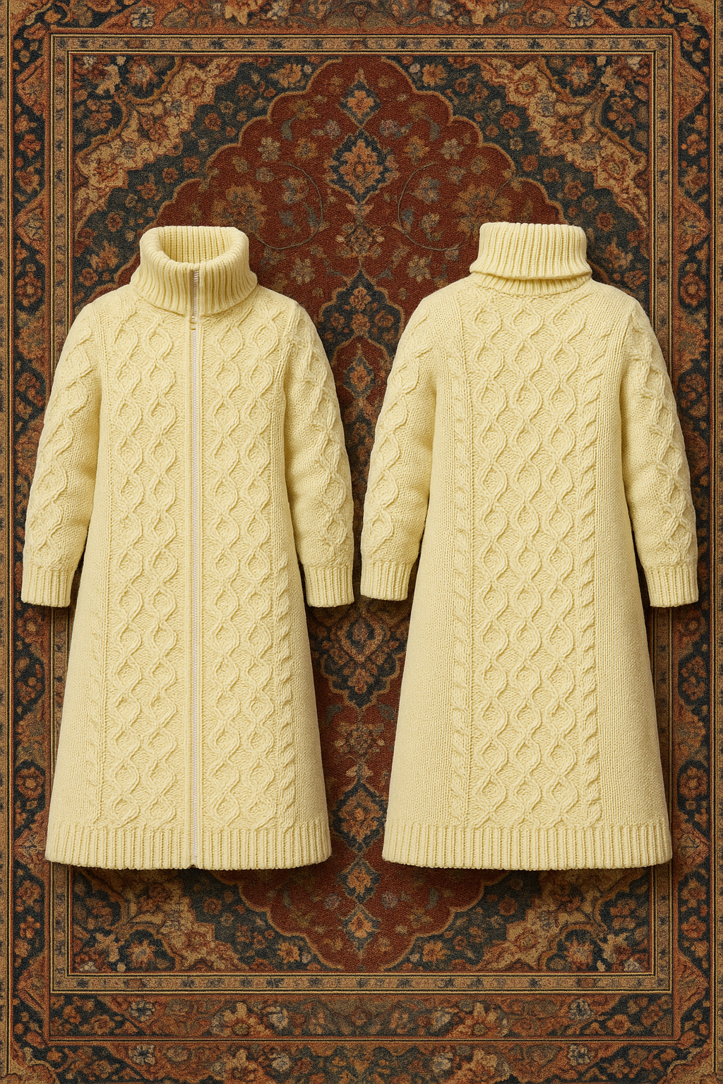 Long sleeve knitted sweater, ages 6months-18 months
