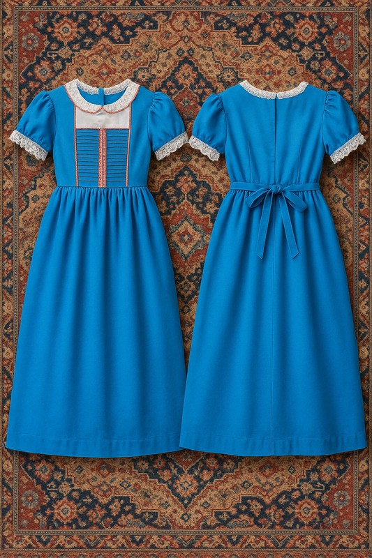 Sapphire Charm Dress (4–7 Years)