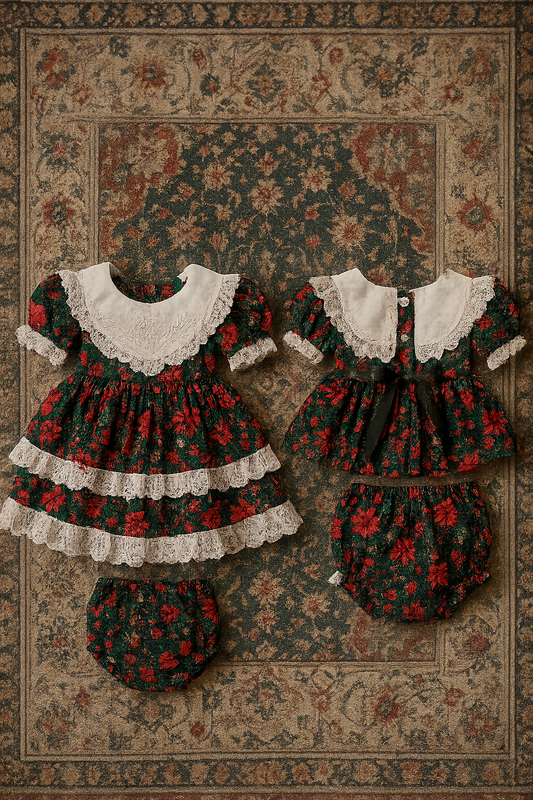 Crimson Poinsettia Petals Set