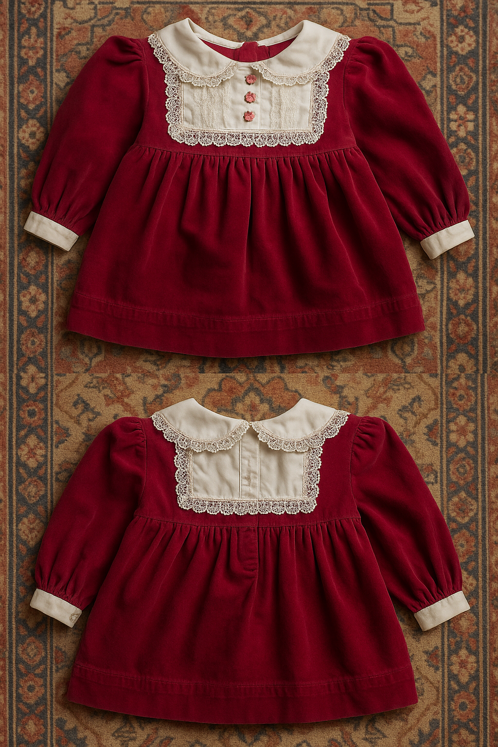 Long sleeve knitted sweater, ages 6months-18 months